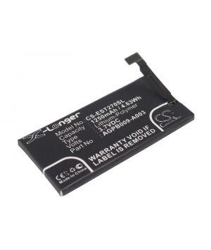 3.7V 1.25Ah Li-Polymer batterie für Sony Ericsson Lotus