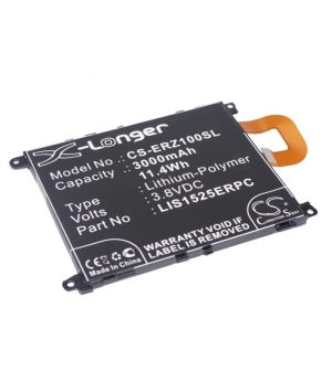 3.8V 3Ah Li-Polymer battery for Sony Ericsson C6902