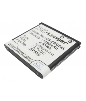3.7V 1.25Ah Li-ion battery for Sony Ericsson E15