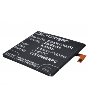 Akku 3.8V 2.5Ah LiPo LIS1546ERPC für Sony Xperia T3