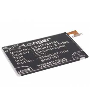 Battery 3.7V 2.3Ah LiPo for T-Mobile One 801E