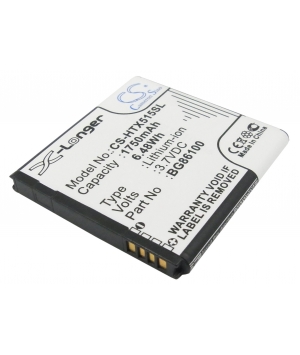 3.7V 1.75Ah Li-ion battery for T-Mobile PG86100