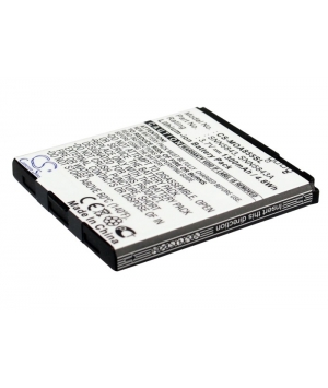 3.7V 1.3Ah Li-ion battery for Verizon A855