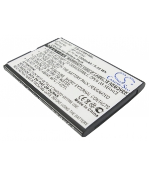 3.7V 1.5Ah Li-ion battery for Verizon Revolution