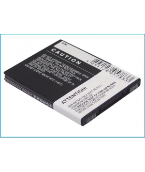 3.7V 1.55Ah Li-ion battery for Verizon ADR6425