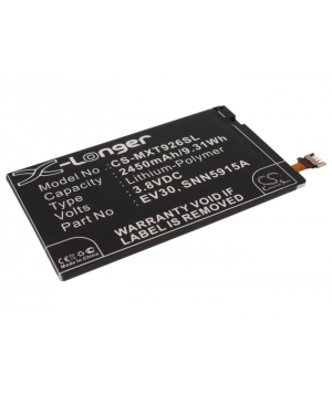 3.8V 2.45Ah LiPo battery for Verizon Droid Razr HD