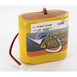 Pile Lithium 7.2V 13Ah CENTRALE RADIO NOXIANE P40 SECURIX 40 (PI053)