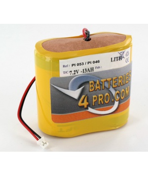 7.2V batería de litio 13Ah central RADIO NOXIANE P40 SECURIX 40
