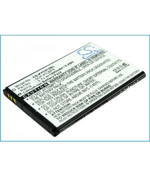 3.7V 1.4Ah Li-ion battery for Virgin Mobile C5133