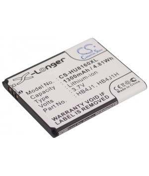 3.7V 1.3Ah Li-ion battery for Vodafone 845