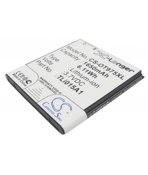 3.7V 1.65Ah Li-ion battery for Vodafone 975N