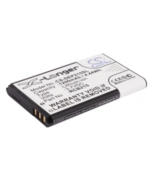 3.7V 1.2Ah Li-ion battery for Wintec 