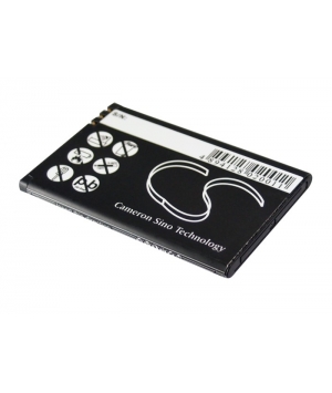 3.7V 1.5Ah Li-ion battery for ZTE U288G