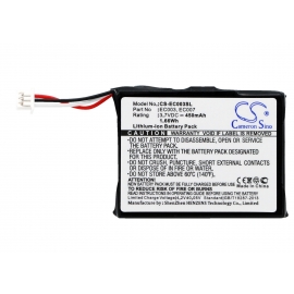 Batterie 3.7V 0.45Ah Li-ion EC007 pour Apple iPOD Mini 4GB