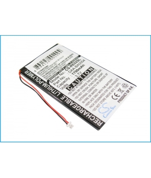 3.7V 1.7Ah Li-Polymer battery for Creative DAP-HD0014