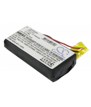 3.7V 0.75Ah Li-ion battery for Gateway DMP-X20 MP3 player