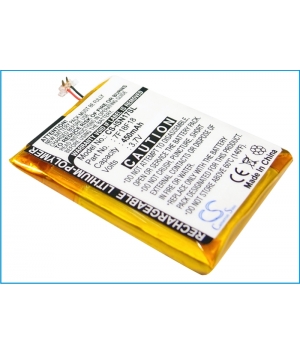 3.7V 0.45Ah Li-Polymer batterie für INSIGNIA NS-2V17