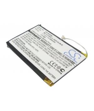 Batterie 3.7V 0.95Ah LiPo pour iRiver Clix 2 2GB (KEPJGJGAC)