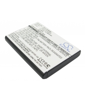 Batterie 3.7V 0.9Ah Li-ion pour Lawmate PV-500 DVR Recorder
