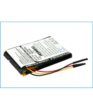 Batterie 3.7V 0.8Ah Li-Polymer pour Philips GoGear SA6015