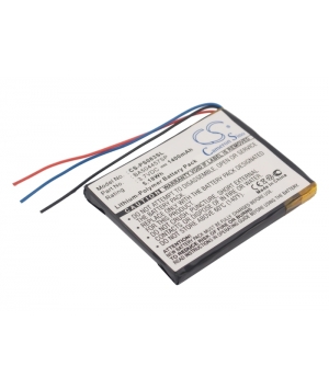 3.7V 1.4Ah Li-Polymer battery for Philips GoGear Muse