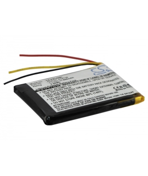 3.7V 0.8Ah Li-Polymer battery for Philips GoGear SA6037