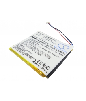 3.7V 0.73Ah Li-Polymer batterie für SanDisk Sansa SMDX10R-8192K-P70