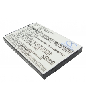 3.7V 0.8Ah Li-ion battery for Sirius GEX-XMP3