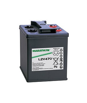 2V 470Ah maratona L2V470 AGM batteria piombo