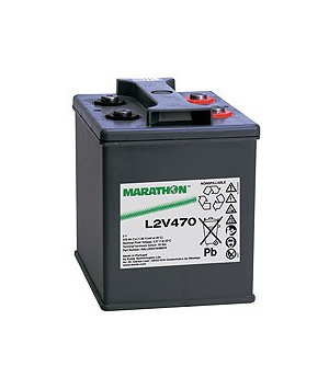 Batterie Plomb 2V 470Ah Exide (208X270X282) (L2V470) 