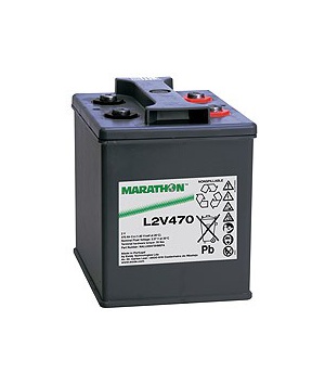 Batterie Plomb 2V 470Ah Marathon L2V470 AGM
