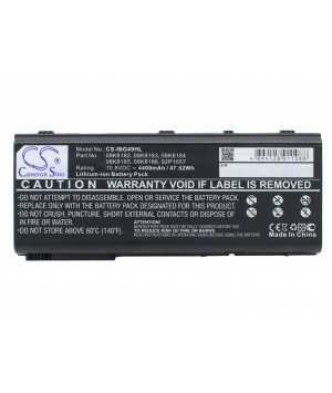 10.8V 4.4Ah Li-ion battery for IBM G41