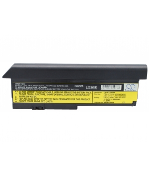 10.8V 6.6Ah Li-ion battery for Lenovo ThinkPad Elite X200