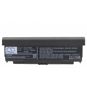 Batería de iones de litio de 11.1V 4.4Ah para Lenovo ThinkPad L440