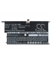 Batterie 14.8V 3Ah LiPo 45N1702 pour Lenovo ThinkPad X1 Carbon 14