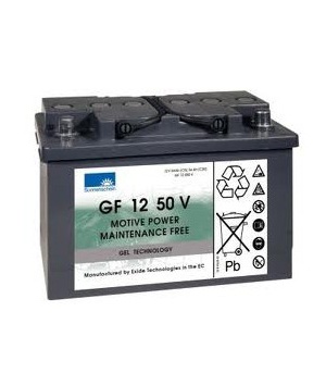 Batterie Plomb 12V 50Ah Exide (278X175X190) (GF12050V) 