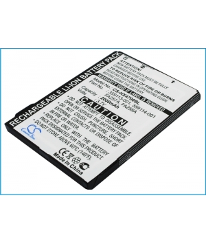 3.7V 2Ah Li-ion batterie für HP iPAQ HX4700