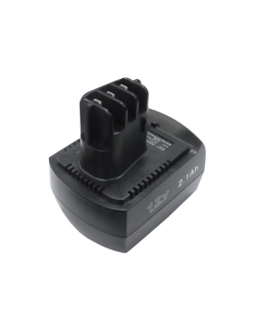 Batterie 12V 2.1Ah Ni-MH pour Metabo BS 12 SP (6.25473)