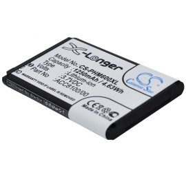 Batterie 3.7V 1250mAh Li-Ion type pour Pocket Digital Memo Philips (ACC8100)