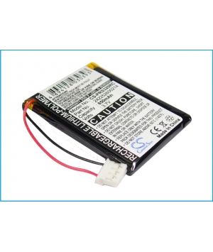 3.7V 0.85Ah Li-Polymer batterie für Philips 2577744