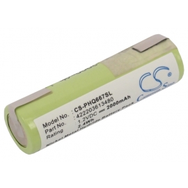 1.2V 2Ah Ni-MH batterie für Grundig 8825