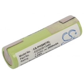 Batterie 1.2V 2Ah Ni-MH pour Grundig 8825