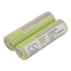 Batterie 2.4V 2Ah Ni-MH pour Philips 5812