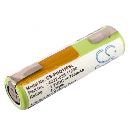 3.7V 0.75Ah Li-ion batterie für Philips 8895XL