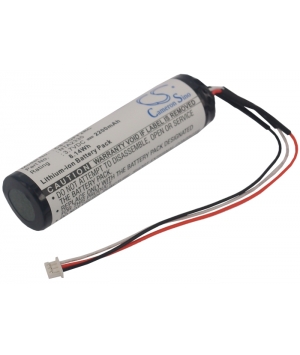Batterie 3.7V 2.2Ah Li-ion pour Logitech Pure-Fi Anywhere Speaker MM50