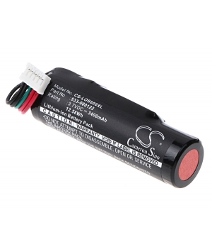 3.7V 3.4Ah Li-ion Battery for Logitech UE ROLL Ears Boom Speaker