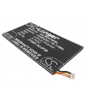 Batterie 3.7V 4.1Ah LiPo P706T pour DELL Venue 8