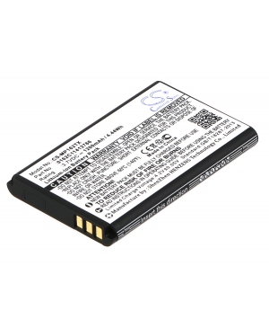 Batteria 3.7V 1.2Ah Li-ione per Tastiera Rii Mini i18