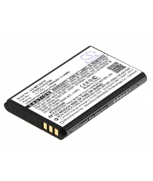 Batterie 3.7V 1.2Ah Li-ion pour Clavier Rii Mini i18