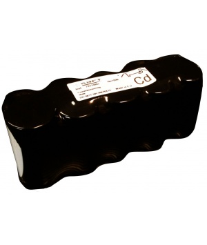 Saft 6V 4Ah battery 5 VTD side side Saft 6V 4Ah battery 5 VTD side side